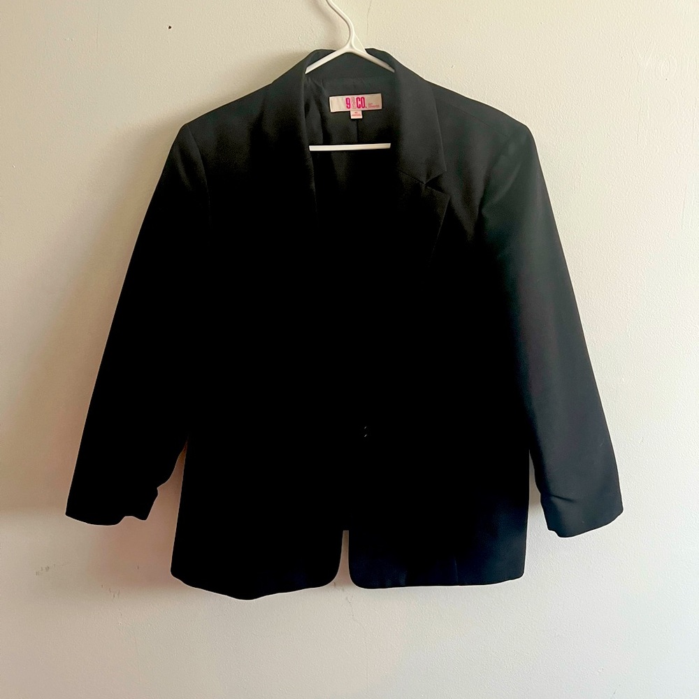 9&CO black suit jacket